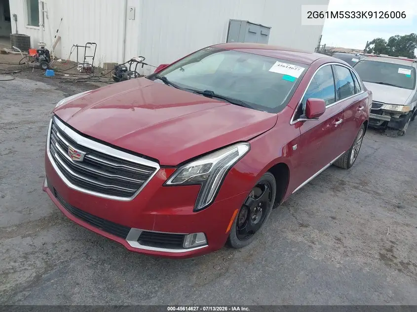 2019 Cadillac Xts Luxury VIN: 2G61M5S33K9126006 Lot: 45614627
