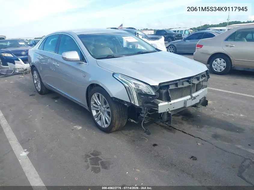 2019 Cadillac Xts Luxury VIN: 2G61M5S34K9117945 Lot: 45622776