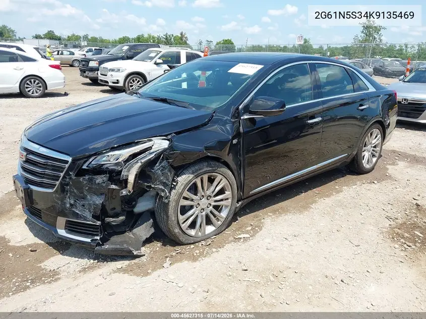 2019 Cadillac Xts Luxury VIN: 2G61N5S34K9135469 Lot: 45627315