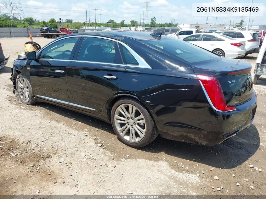 2019 Cadillac Xts Luxury VIN: 2G61N5S34K9135469 Lot: 45627315