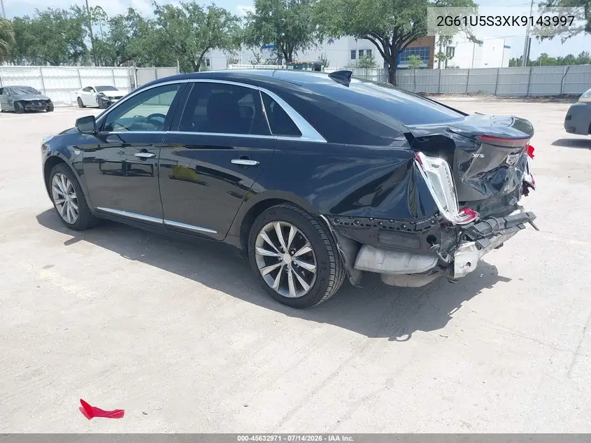 2019 Cadillac Xts W20 Livery Package VIN: 2G61U5S3XK9143997 Lot: 45632971