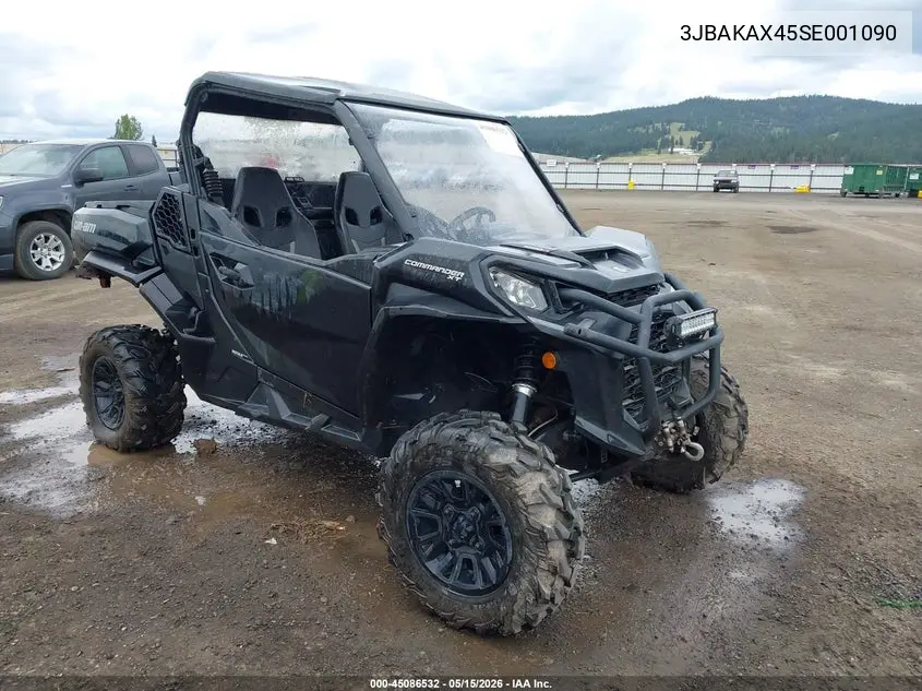 2025 Can Am Commander VIN: 3JBAKAX45SE001090 Lot: 45086532