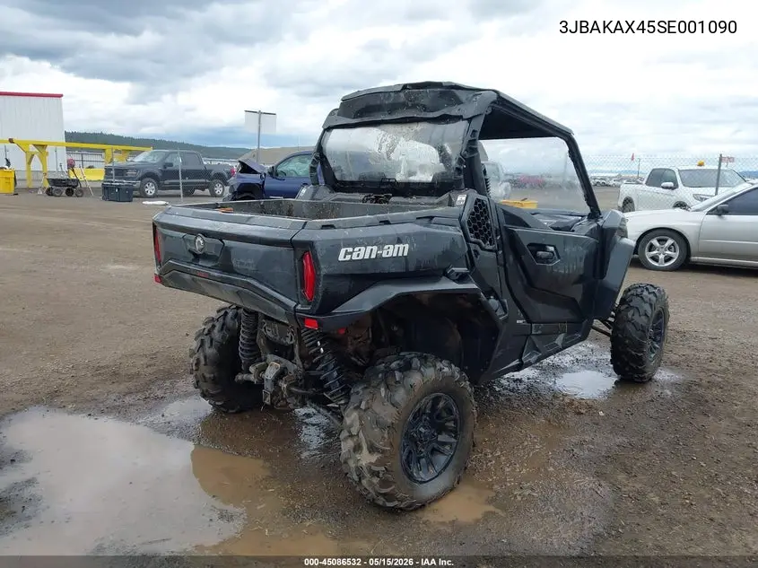 2025 Can Am Commander VIN: 3JBAKAX45SE001090 Lot: 45086532