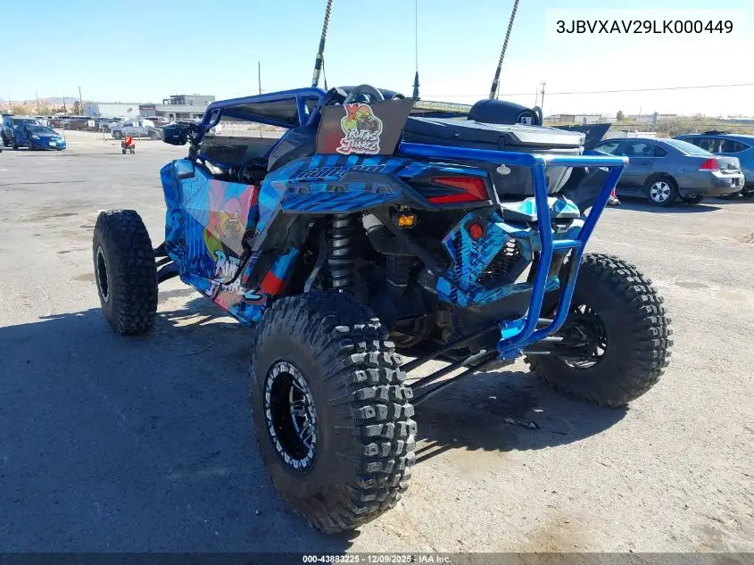 3JBVXAV29LK000449 2020 Can-Am Maverick X3 X Rs Turbo Rr