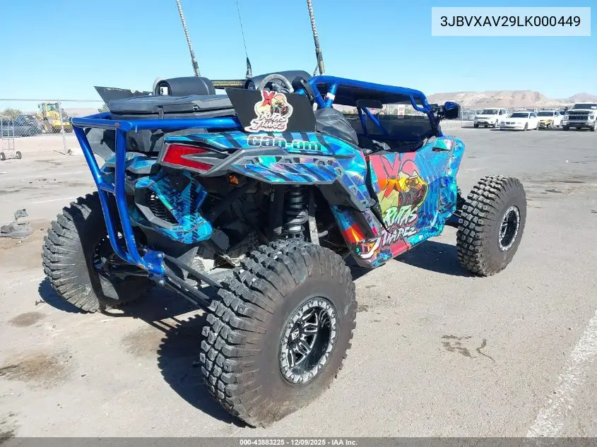 3JBVXAV29LK000449 2020 Can-Am Maverick X3 X Rs Turbo Rr