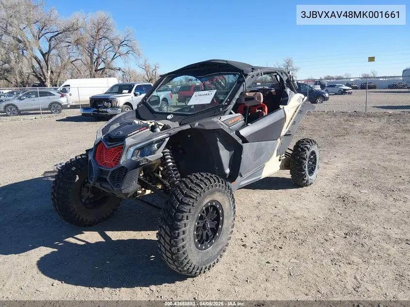 3JBVXAV48MK001661 2021 Can-Am Maverick X3