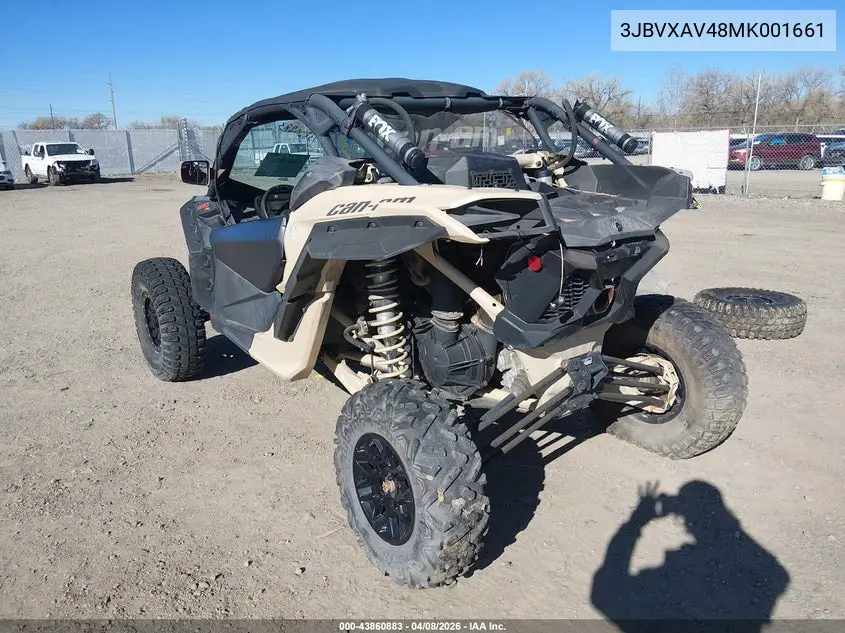 3JBVXAV48MK001661 2021 Can-Am Maverick X3