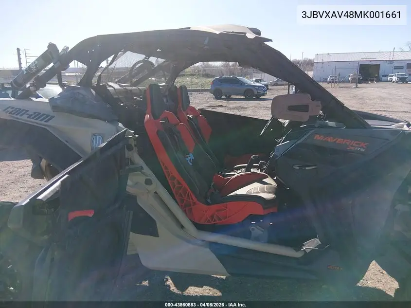 3JBVXAV48MK001661 2021 Can-Am Maverick X3