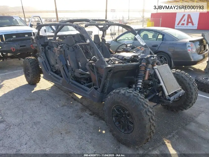 3JBVMAY26RE000193 2024 Can-Am Maverick X3 Max Ds Turbo