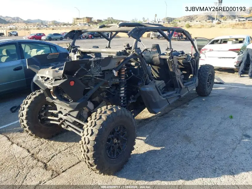 3JBVMAY26RE000193 2024 Can-Am Maverick X3 Max Ds Turbo