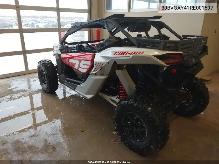2024 Can-Am Maverick X3 Ds Turbo VIN: 3JBVGAY41RE001597 Lot: 44056986
