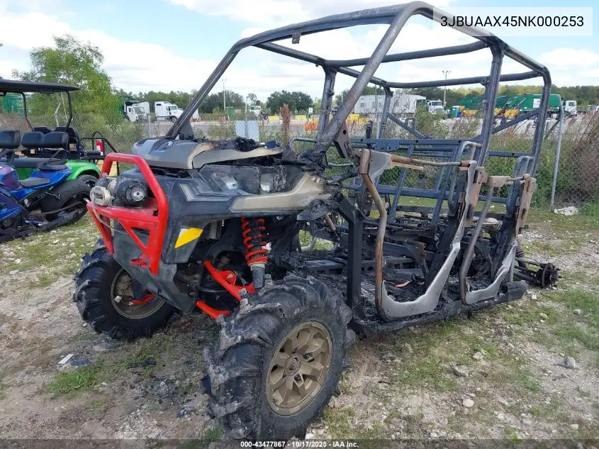 3JBUAAX45NK000253 2022 Can-Am Defender Max X Mr Hd10