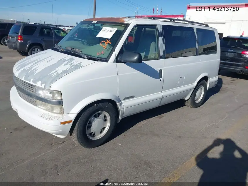 1997 Chevrolet Astro VIN: 1GNDM19W5VB141622 Lot: 45213780