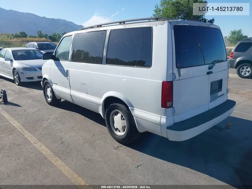 1997 Chevrolet Astro VIN: 1GNDM19W5VB141622 Lot: 45213780