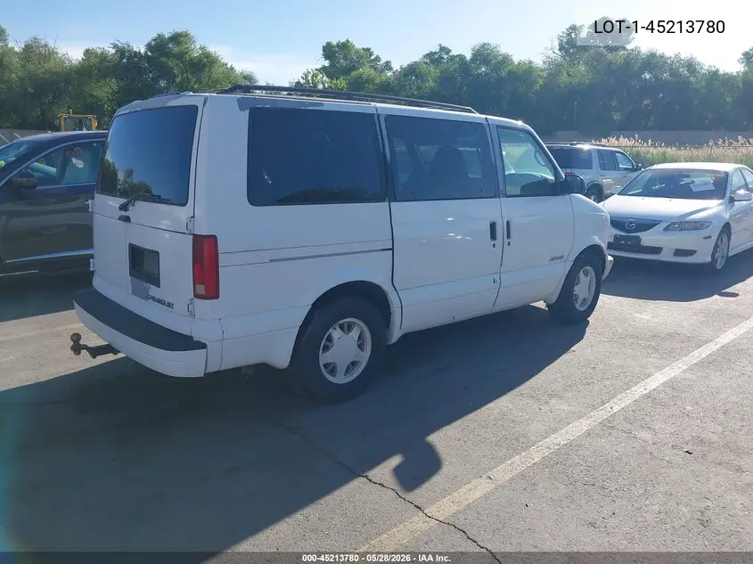 1997 Chevrolet Astro VIN: 1GNDM19W5VB141622 Lot: 45213780