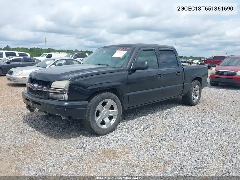 2005 Chevrolet Silverado 1500 Ls VIN: 2GCEC13T651361690 Lot: 45105676