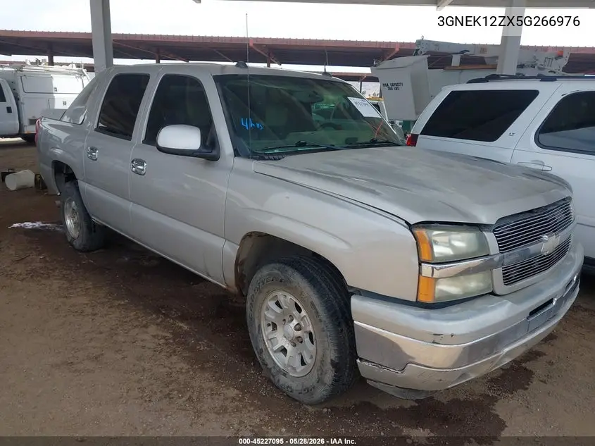 2005 Chevrolet Avalanche 1500 Z71 VIN: 3GNEK12ZX5G266976 Lot: 45227095