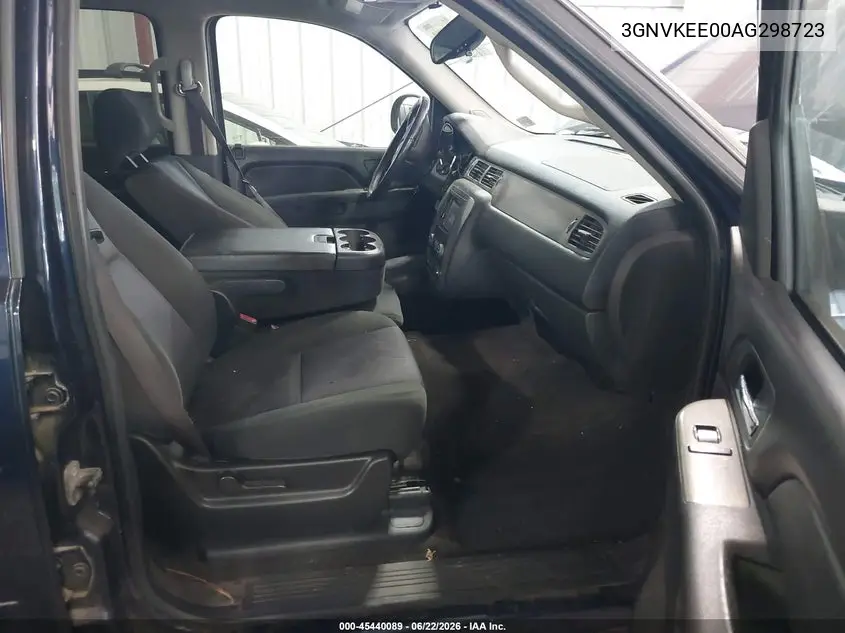 2010 Chevrolet Avalanche 1500 Ls VIN: 3GNVKEE00AG298723 Lot: 45440089