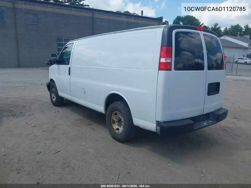 2013 Chevrolet Express 2500 Work Van VIN: 1GCWGFCA6D1120785 Lot: 45361823