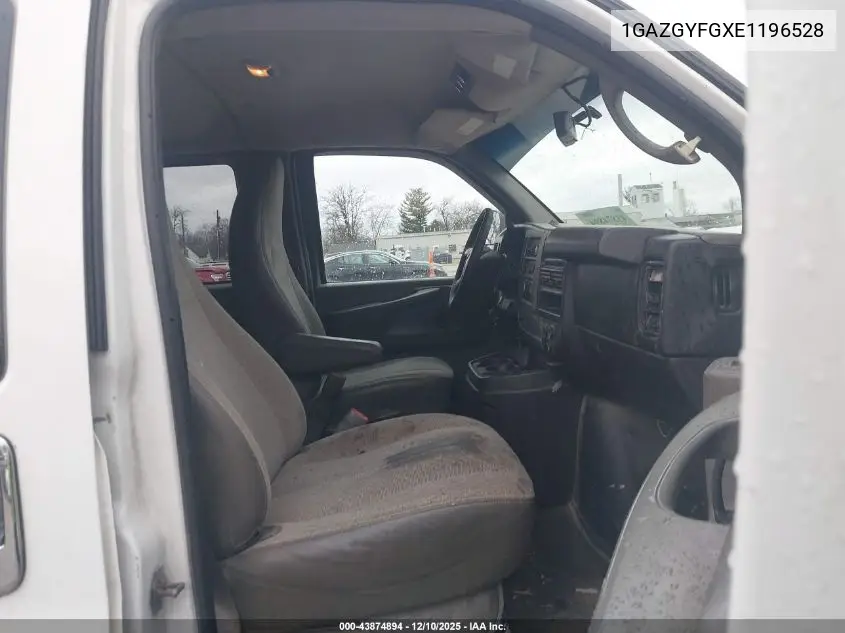 1GAZGYFGXE1196528 2014 Chevrolet Express 3500 Lt