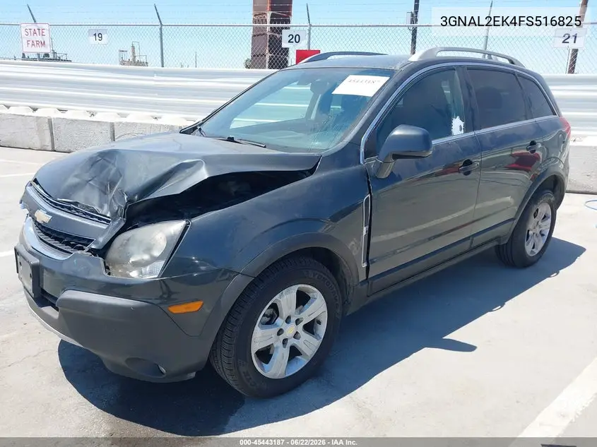 2015 Chevrolet Captiva Sport Fleet Ls VIN: 3GNAL2EK4FS516825 Lot: 45443187