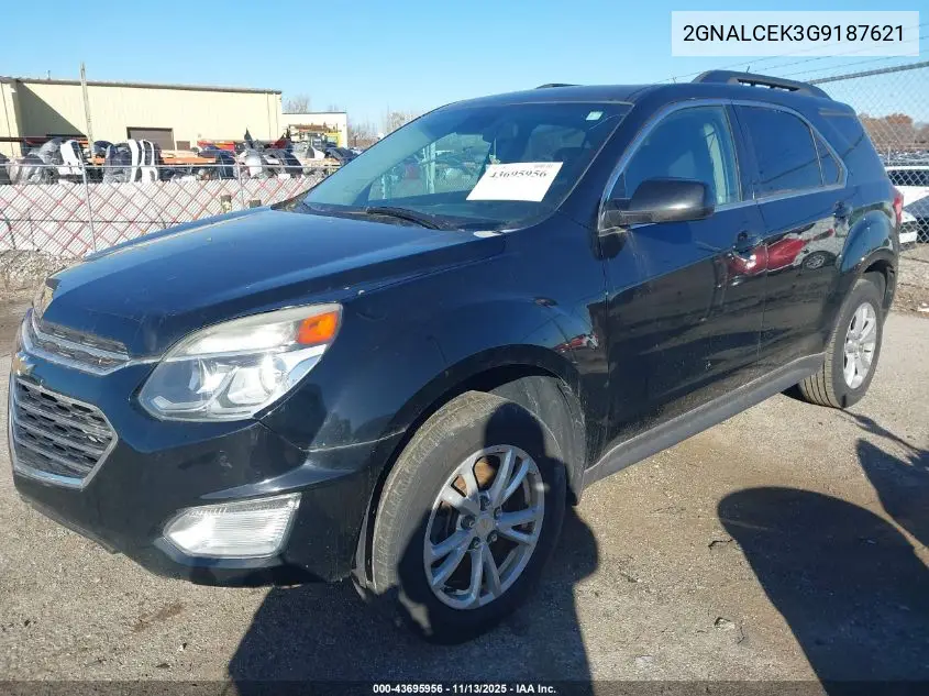 2GNALCEK3G1187621 2016 Chevrolet Equinox Lt