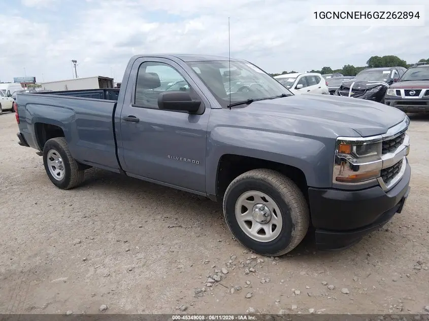 2016 Chevrolet Silverado 1500 Work Truck VIN: 1GCNCNEH6GZ262894 Lot: 45349008