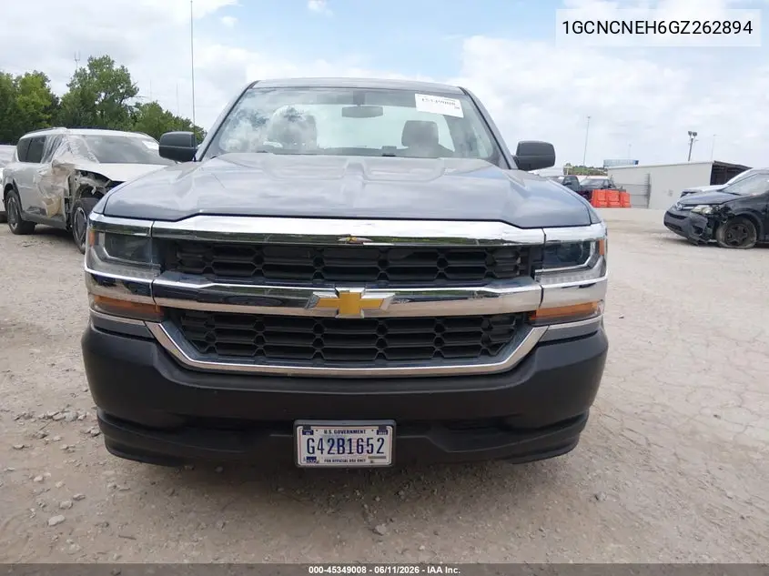 2016 Chevrolet Silverado 1500 Work Truck VIN: 1GCNCNEH6GZ262894 Lot: 45349008