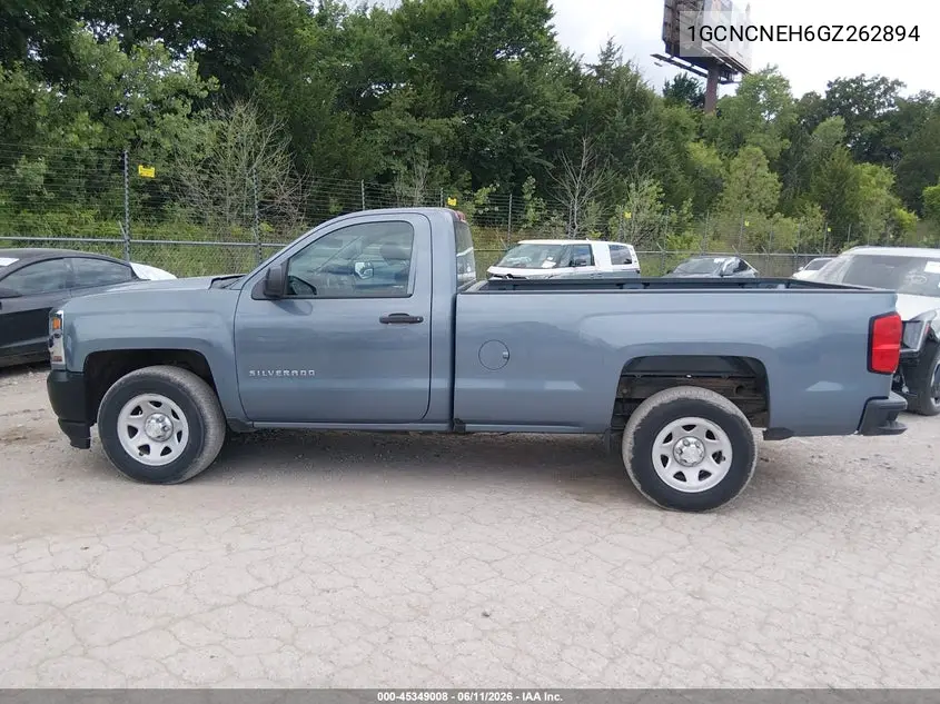 2016 Chevrolet Silverado 1500 Work Truck VIN: 1GCNCNEH6GZ262894 Lot: 45349008