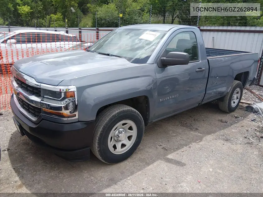 2016 Chevrolet Silverado 1500 Work Truck VIN: 1GCNCNEH6GZ262894 Lot: 45349008