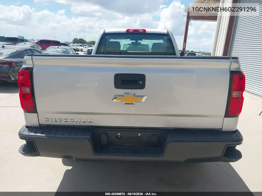2016 Chevrolet Silverado 1500 Work Truck VIN: 1GCNKNEH6GZ291296 Lot: 45366572