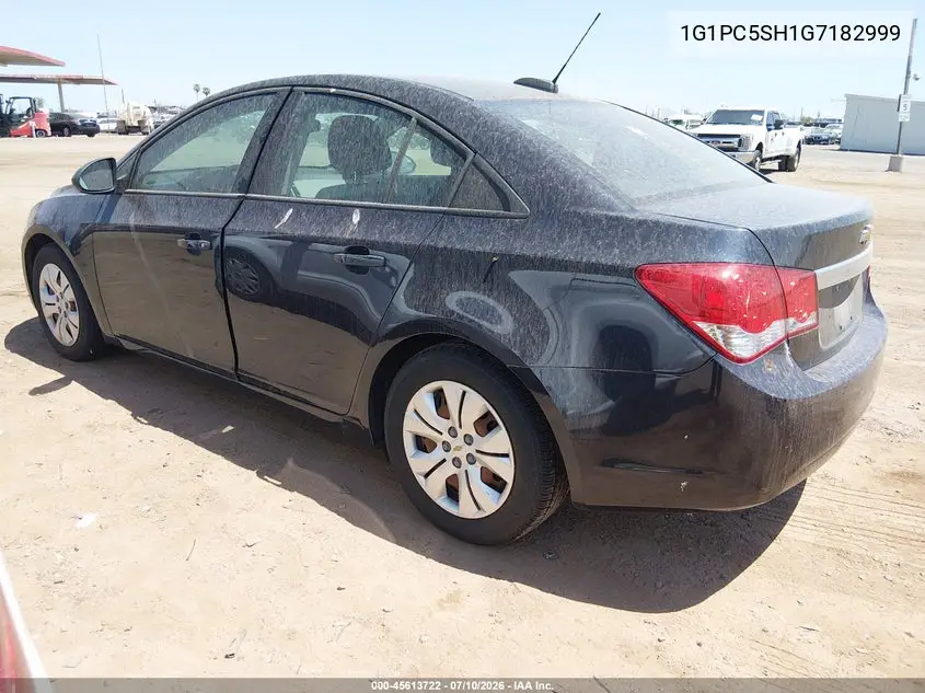 2016 Chevrolet Cruze Limited Ls Auto VIN: 1G1PC5SH1G7182999 Lot: 45613722