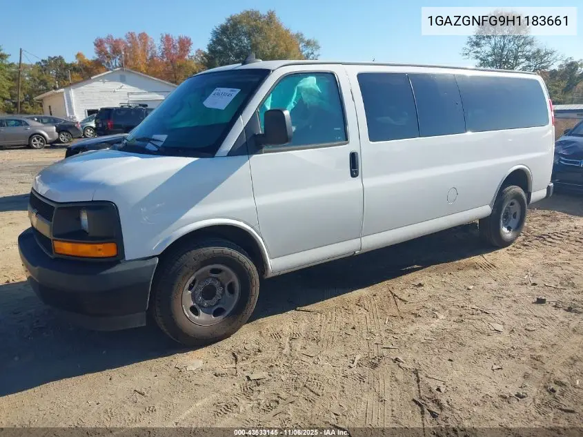 1GAZGNFG9H1183661 2017 Chevrolet Express 3500 Ls
