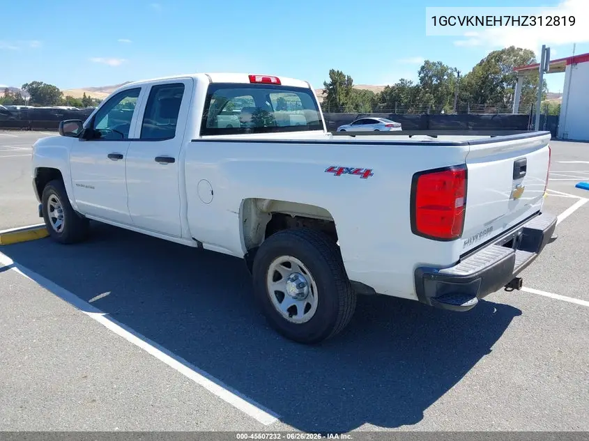 2017 Chevrolet Silverado 1500 Work Truck VIN: 1GCVKNEH7HZ312819 Lot: 45507232