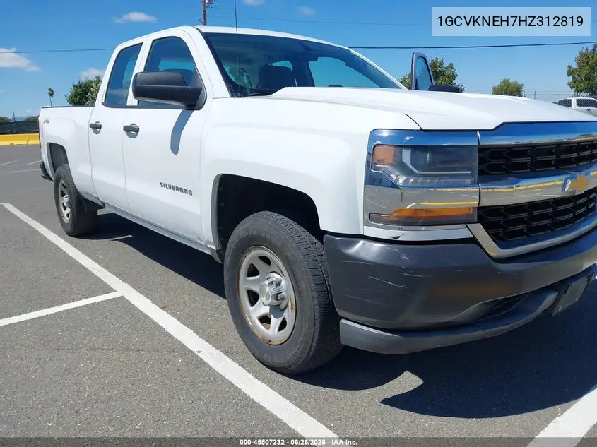 2017 Chevrolet Silverado 1500 Work Truck VIN: 1GCVKNEH7HZ312819 Lot: 45507232