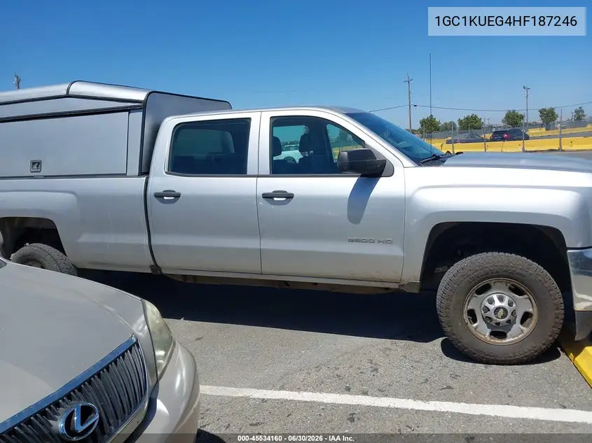 2017 Chevrolet Silverado 2500Hd Work Truck VIN: 1GC1KUEG4HF187246 Lot: 45534160