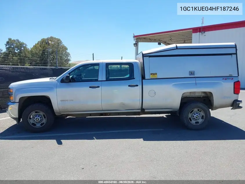 2017 Chevrolet Silverado 2500Hd Work Truck VIN: 1GC1KUEG4HF187246 Lot: 45534160