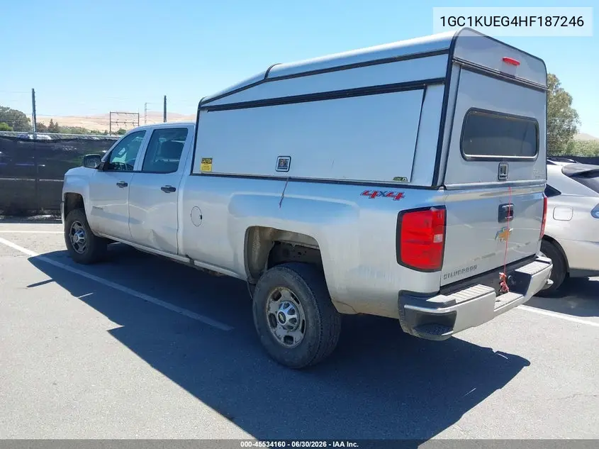 2017 Chevrolet Silverado 2500Hd Work Truck VIN: 1GC1KUEG4HF187246 Lot: 45534160