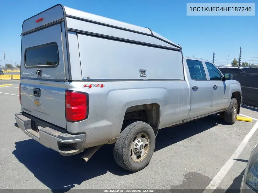 2017 Chevrolet Silverado 2500Hd Work Truck VIN: 1GC1KUEG4HF187246 Lot: 45534160