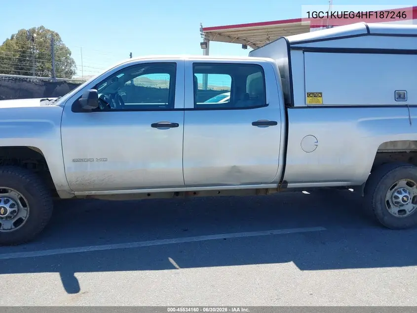 2017 Chevrolet Silverado 2500Hd Work Truck VIN: 1GC1KUEG4HF187246 Lot: 45534160