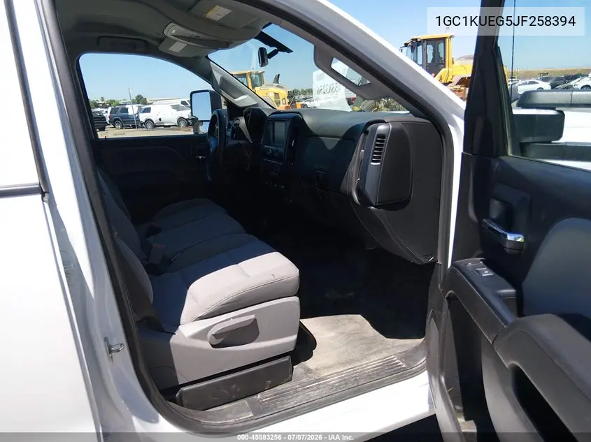 2018 Chevrolet Silverado 2500Hd Wt VIN: 1GC1KUEG5JF258394 Lot: 45583256