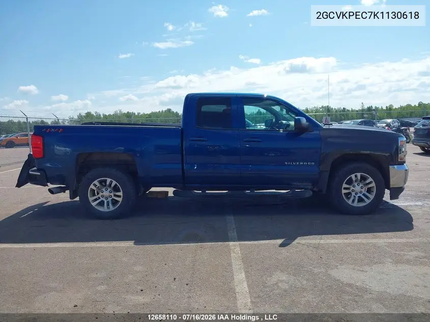 2019 Chevrolet Silverado 1500 Ld Lt VIN: 2GCVKPEC7K1130618 Lot: 12658110