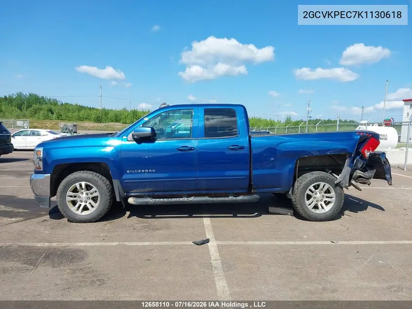 2019 Chevrolet Silverado 1500 Ld Lt VIN: 2GCVKPEC7K1130618 Lot: 12658110
