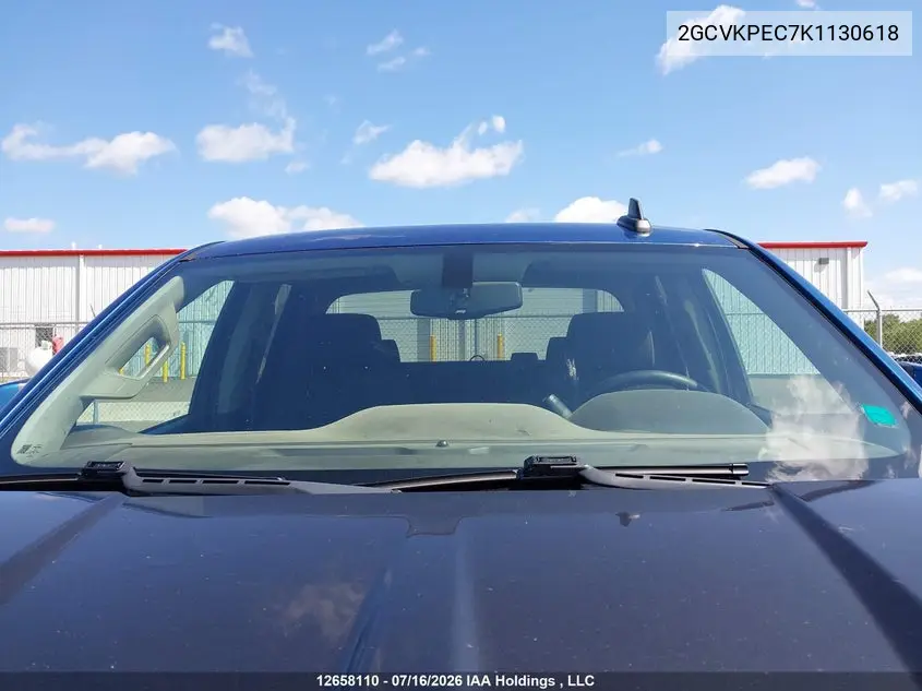 2019 Chevrolet Silverado 1500 Ld Lt VIN: 2GCVKPEC7K1130618 Lot: 12658110