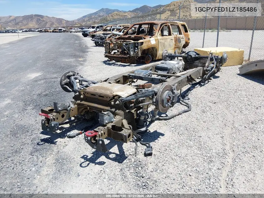 2020 Chevrolet Silverado 1500 4Wd Short Bed Lt Trail Boss VIN: 1GCPYFED1LZ185486 Lot: 45647150