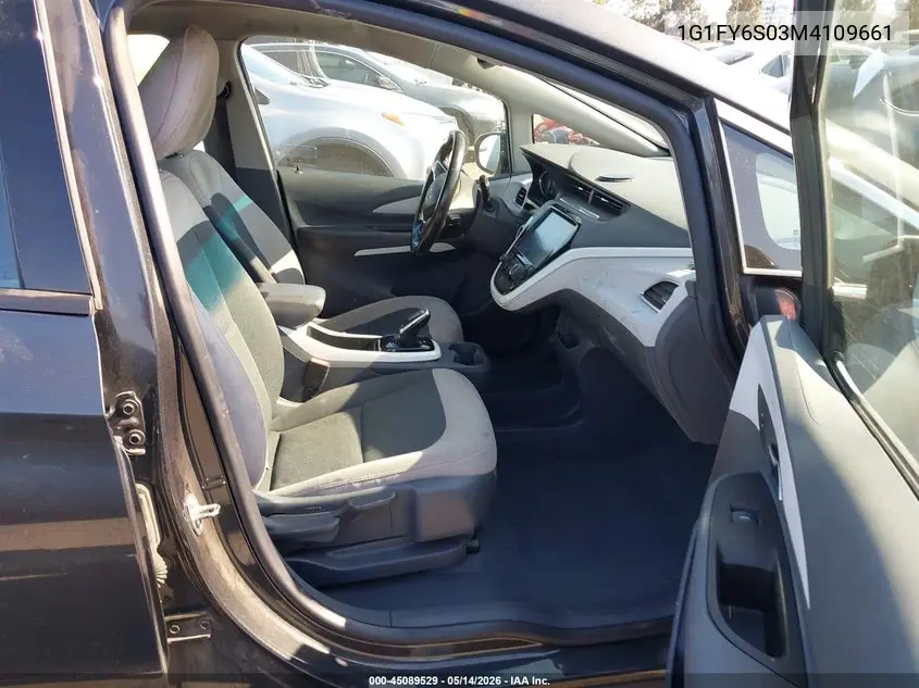 2021 Chevrolet Bolt Ev Fwd Lt VIN: 1G1FY6S03M4109661 Lot: 45089529