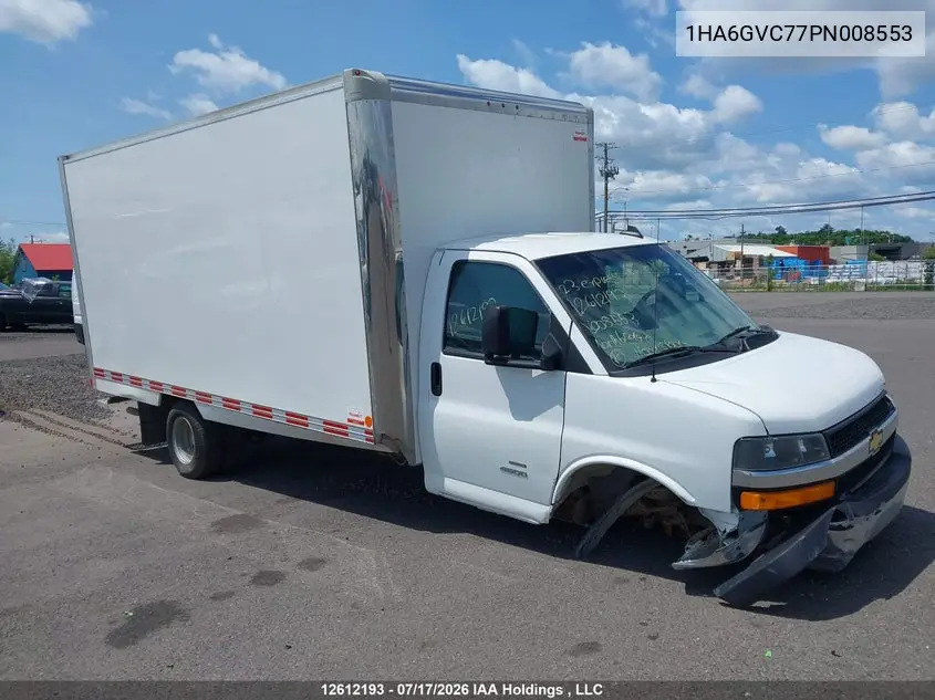 2023 Chevrolet Express G4500 VIN: 1HA6GVC77PN008553 Lot: 12612193