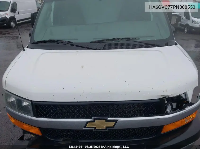 2023 Chevrolet Express G4500 VIN: 1HA6GVC77PN008553 Lot: 12612193