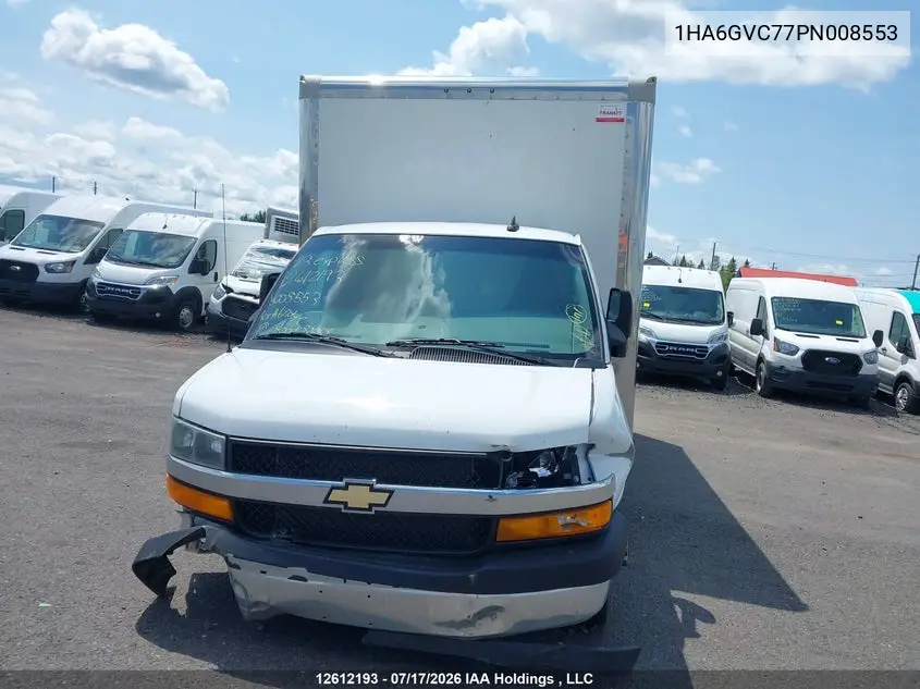 2023 Chevrolet Express G4500 VIN: 1HA6GVC77PN008553 Lot: 12612193