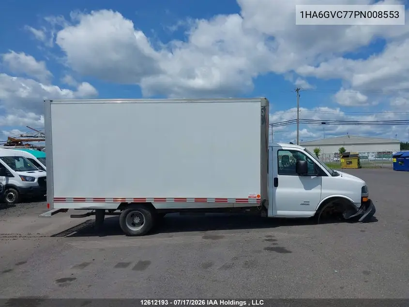 2023 Chevrolet Express G4500 VIN: 1HA6GVC77PN008553 Lot: 12612193